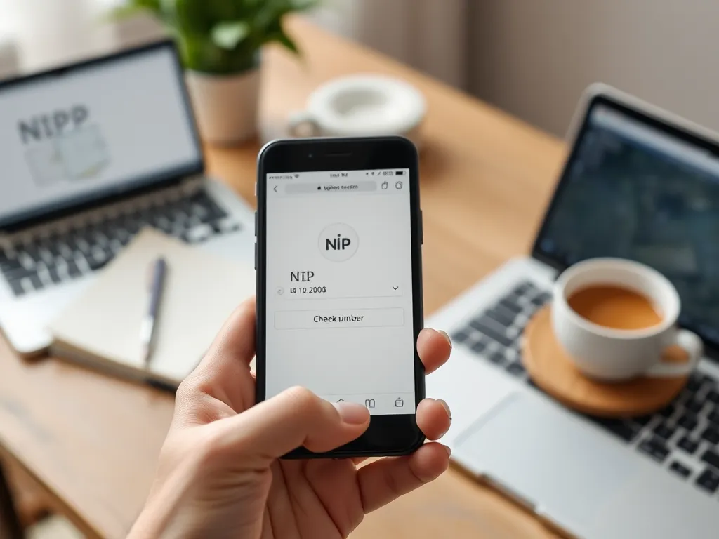 Jak sprawdzić swój nip przez Internet?