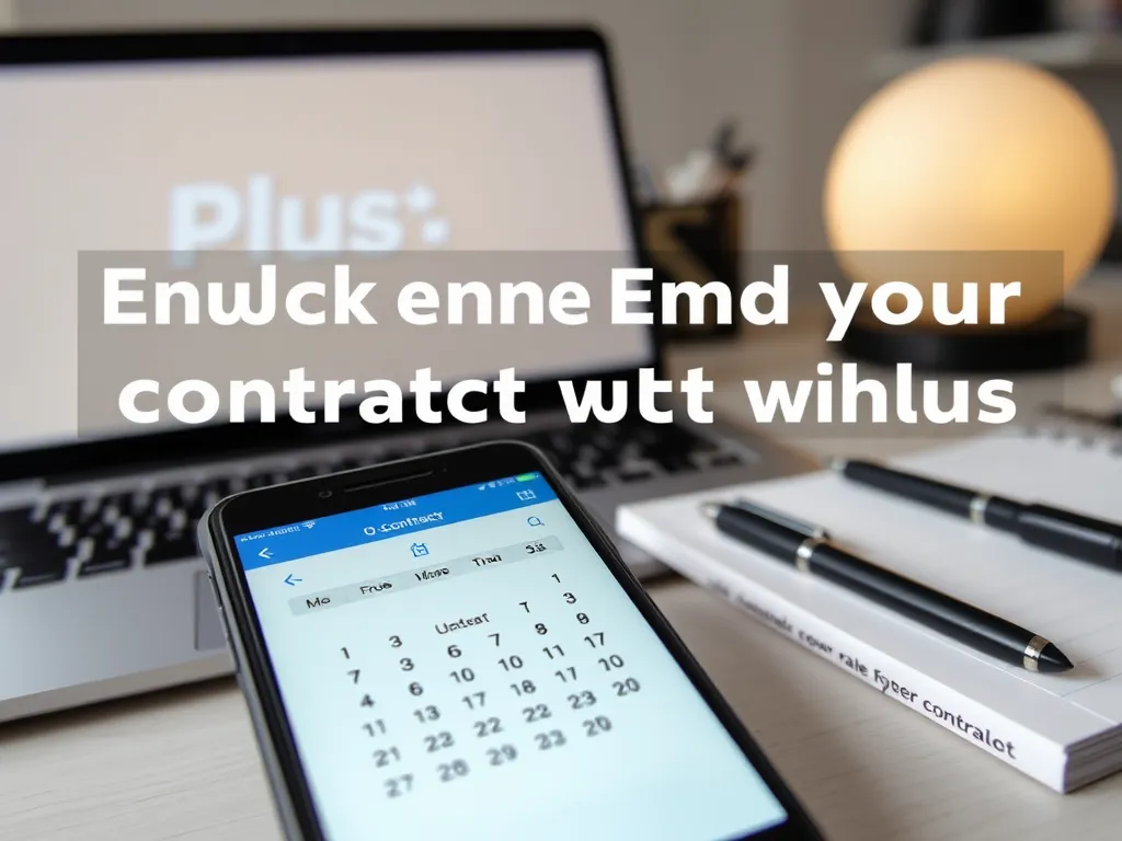 Jak sprawdzić datę zakończenia umowy w Plus?