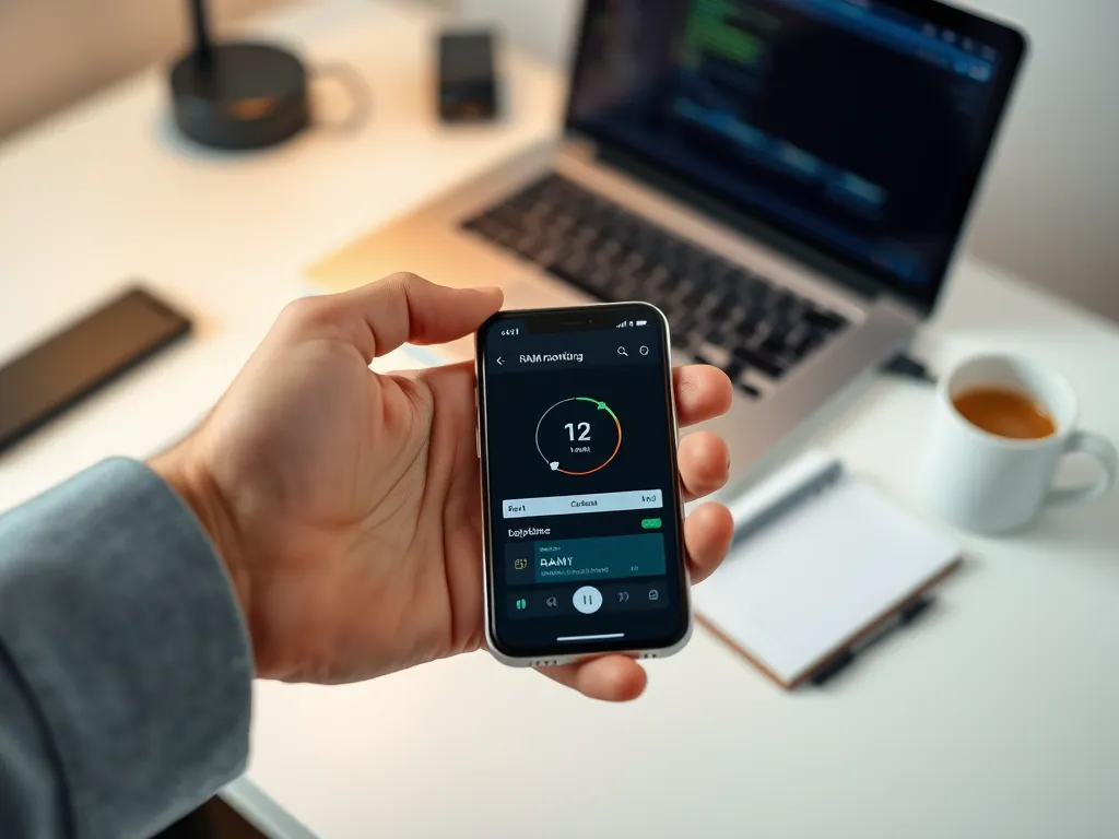 Jak sprawdzić pamięć ram w iphone?